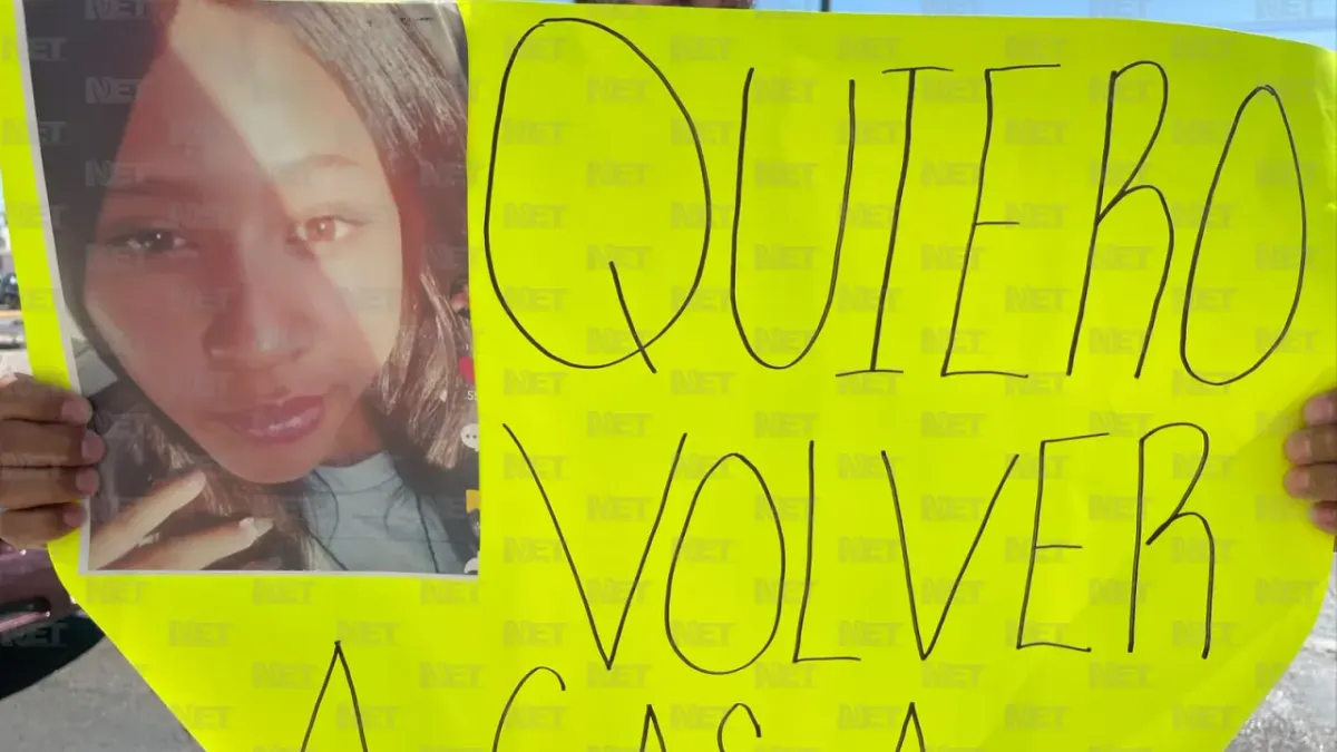 Protesta familia de Cristina Yamilet por su desaparición; exigen Alerta Amber