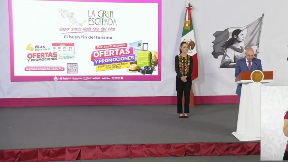 Presenta Gobierno La Gran Escapada, el Buen Fin del Turismo 2026