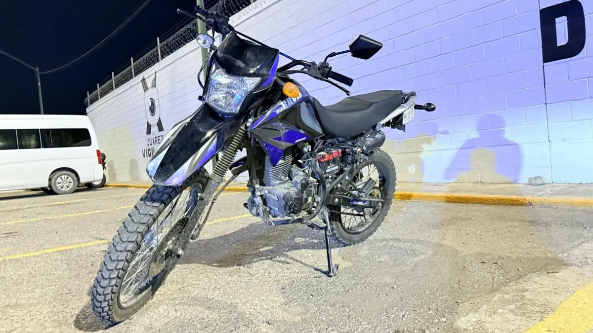 Recuperan motocicleta robada y detienen a joven en la Melchor Ocampo