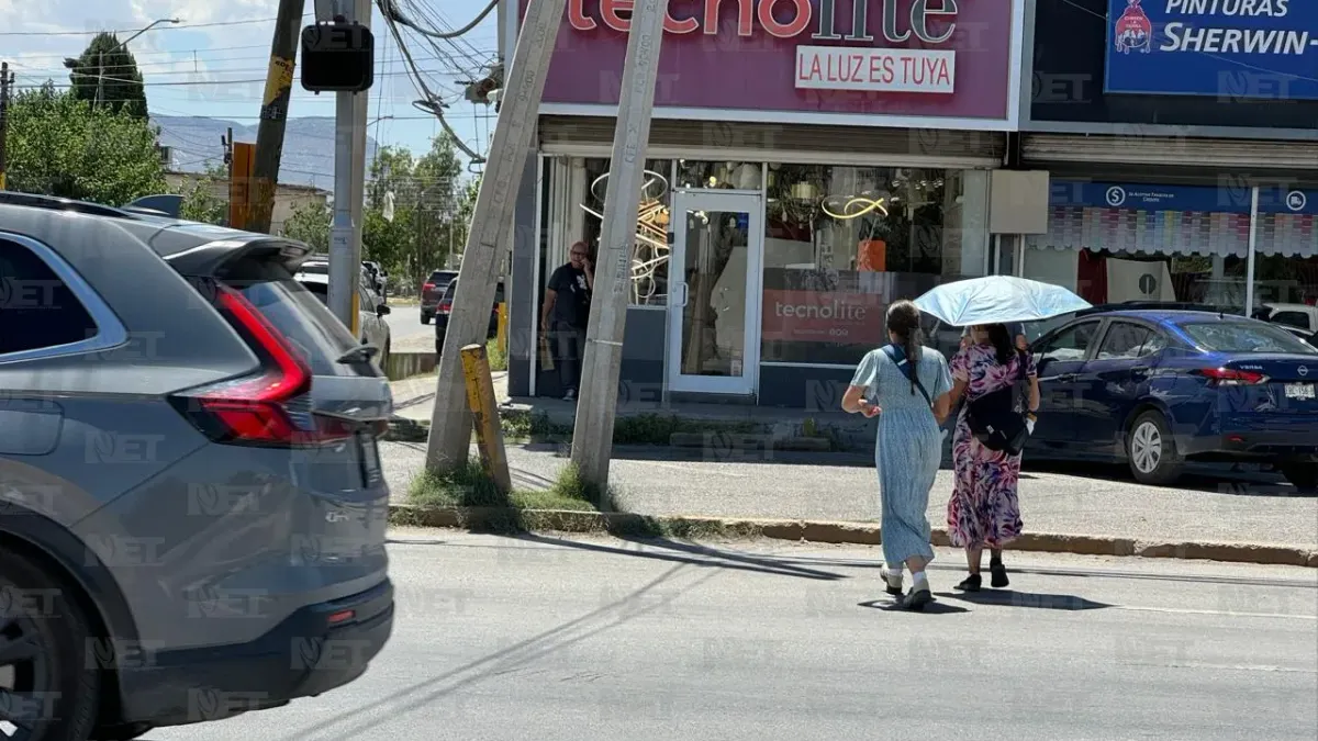 Denuncian cruce peligroso en zona escolar y comercial de la Tecnológico