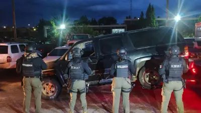 Decomisa SSPE vehículos, chalecos y ponchallantas en operativo en Gran Morelos