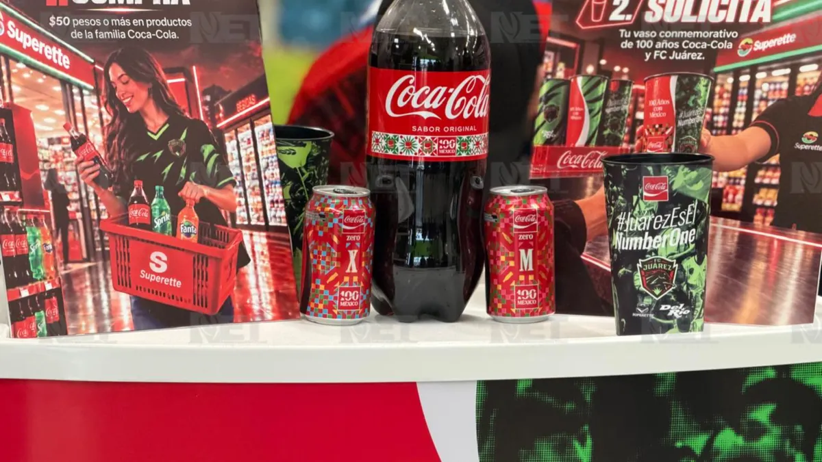 Festeja Coca-Cola su centenario en México con evento en Ciudad Juárez