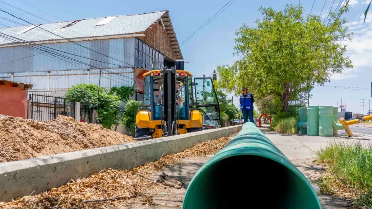 Repara JMAS hundimiento en la colonia La Presa