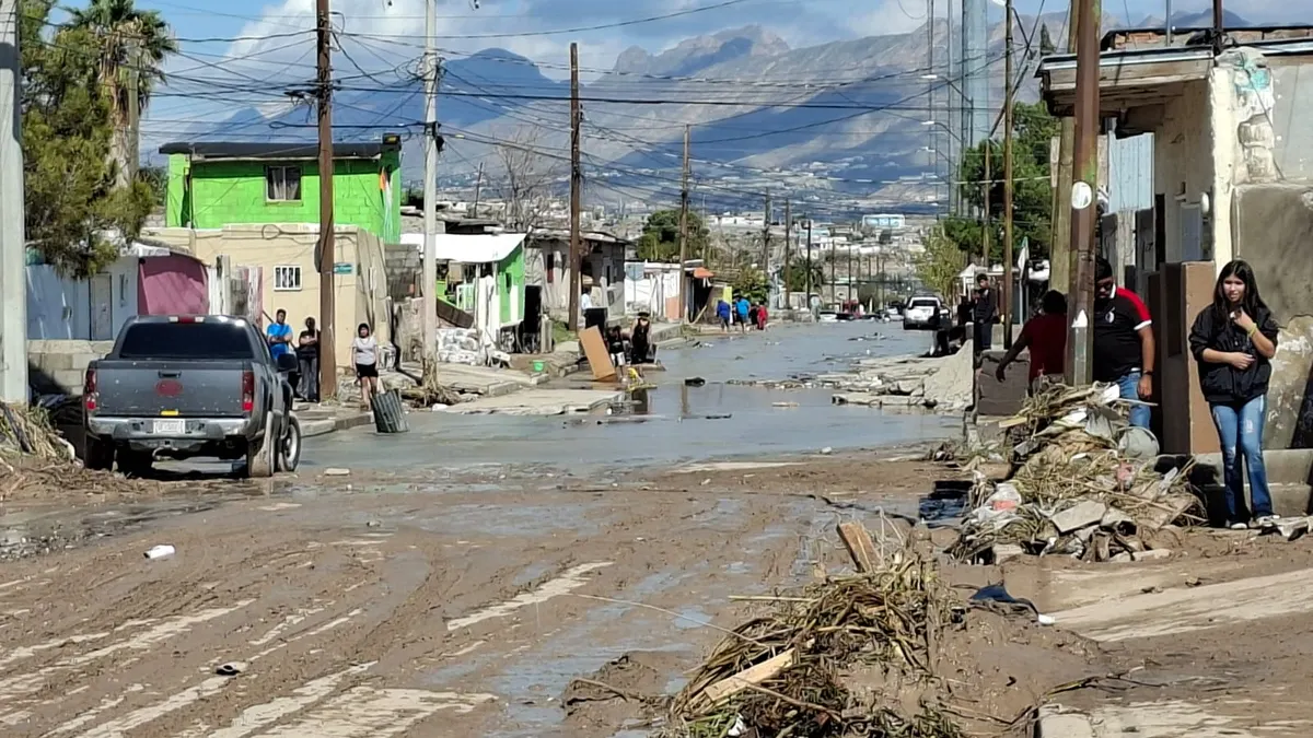 La Fronteriza se levanta tras la inundación
