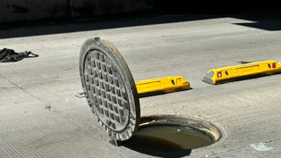 Desfogan túnel de la 16 de Septiembre por inundación de aguas negras