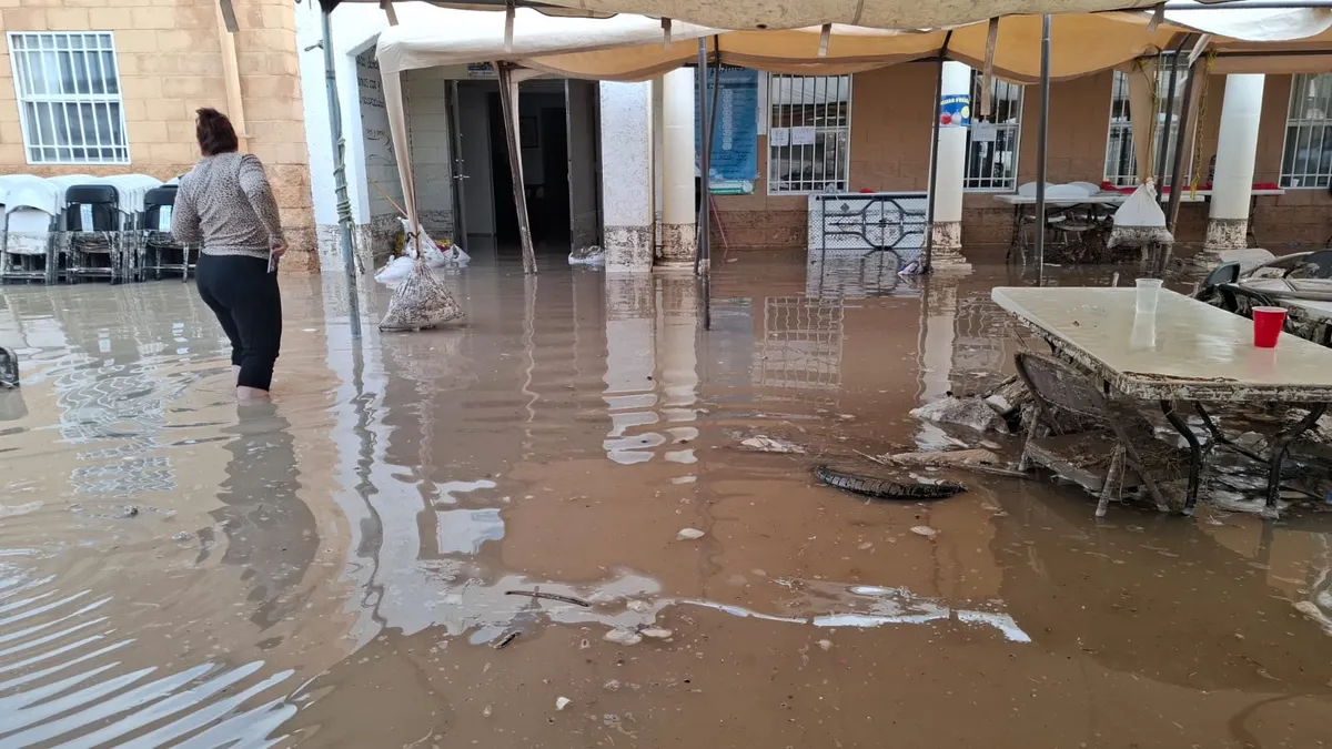Inundación y derrumbe de barda afectan a Casa Hogar El Manantial