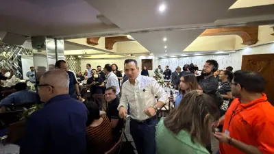 Dirigente nacional del PAN llega a Juárez para respaldar a Marco Bonilla