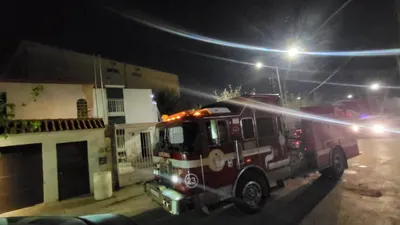 Se incendia casa en Pradera Dorada por falla eléctrica en bomba de agua