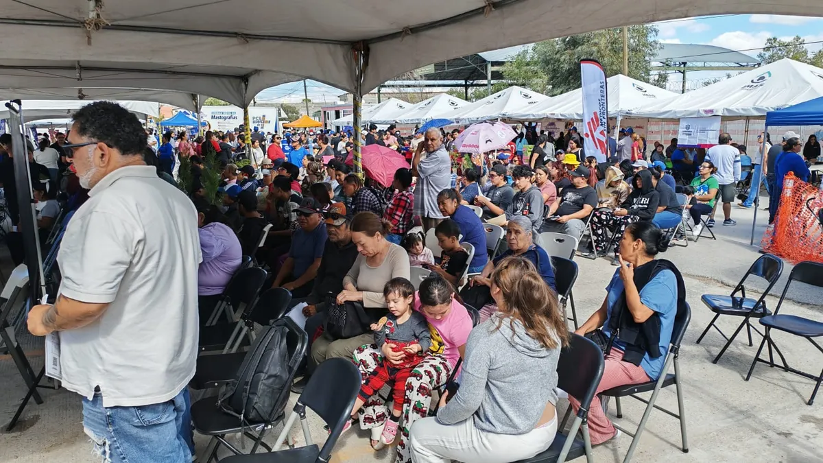 Gobierno del Estado lleva Feria de Salud y Servicios a colonia Anapra