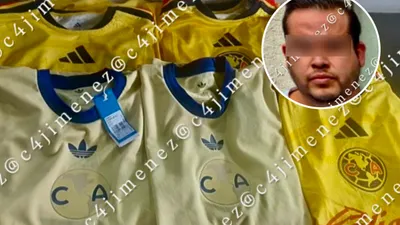 Arrestan a hombre que robó playeras del América para venderlas en el Azteca