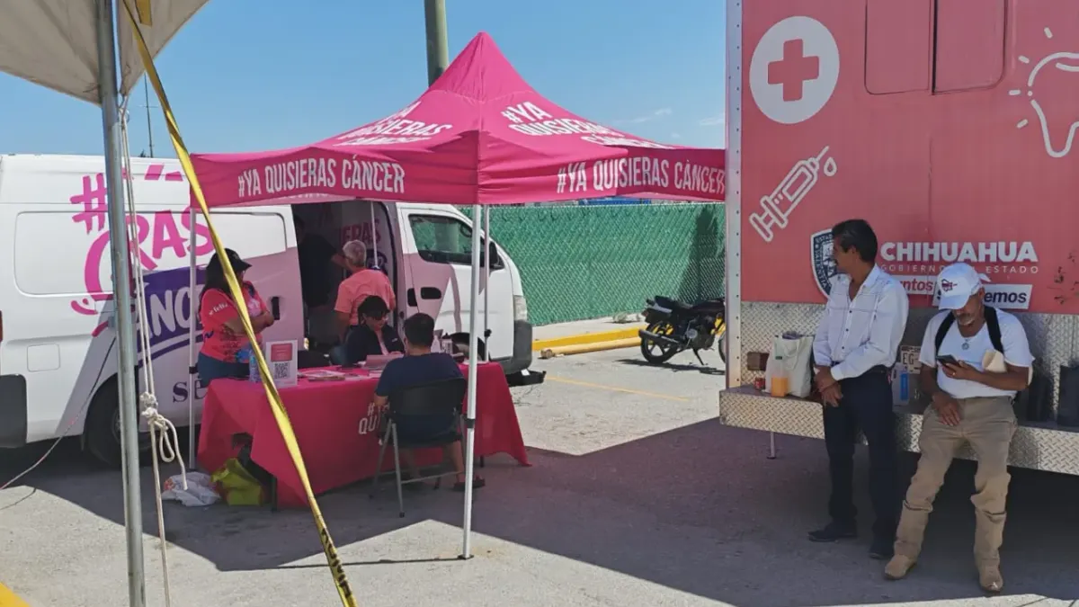 Realizan Feria de Salud y Servicios en la colonia Oasis Revolución