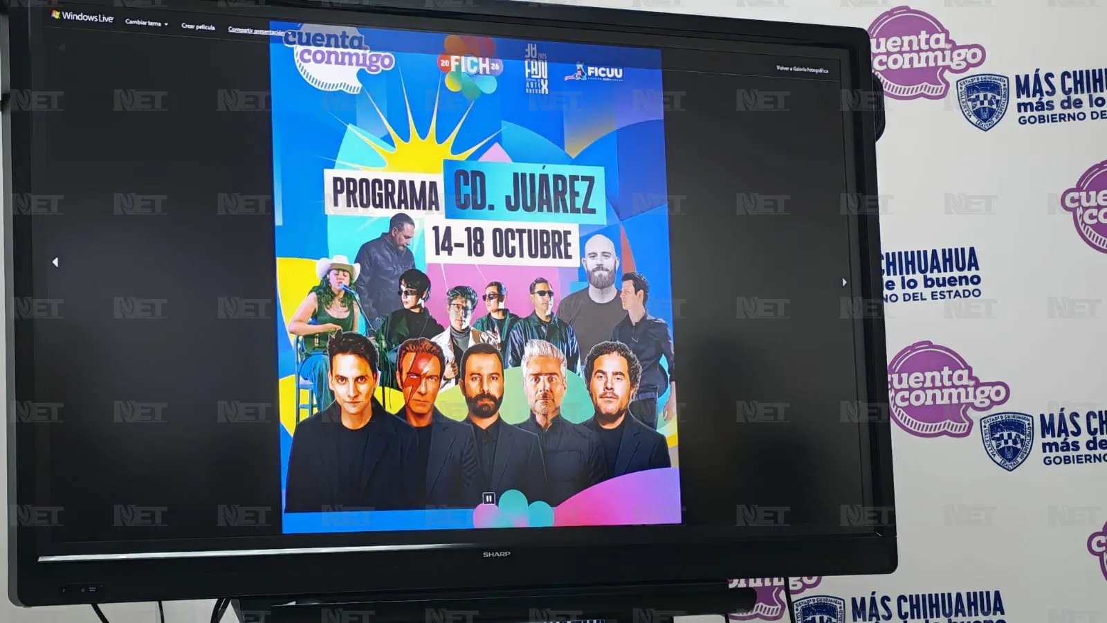 FICH 2026 en Juárez: conciertos gratuitos del 14 al 18