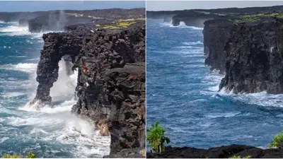 Colapsa icónico arco marino de Hawái tras más de 500 años de historia