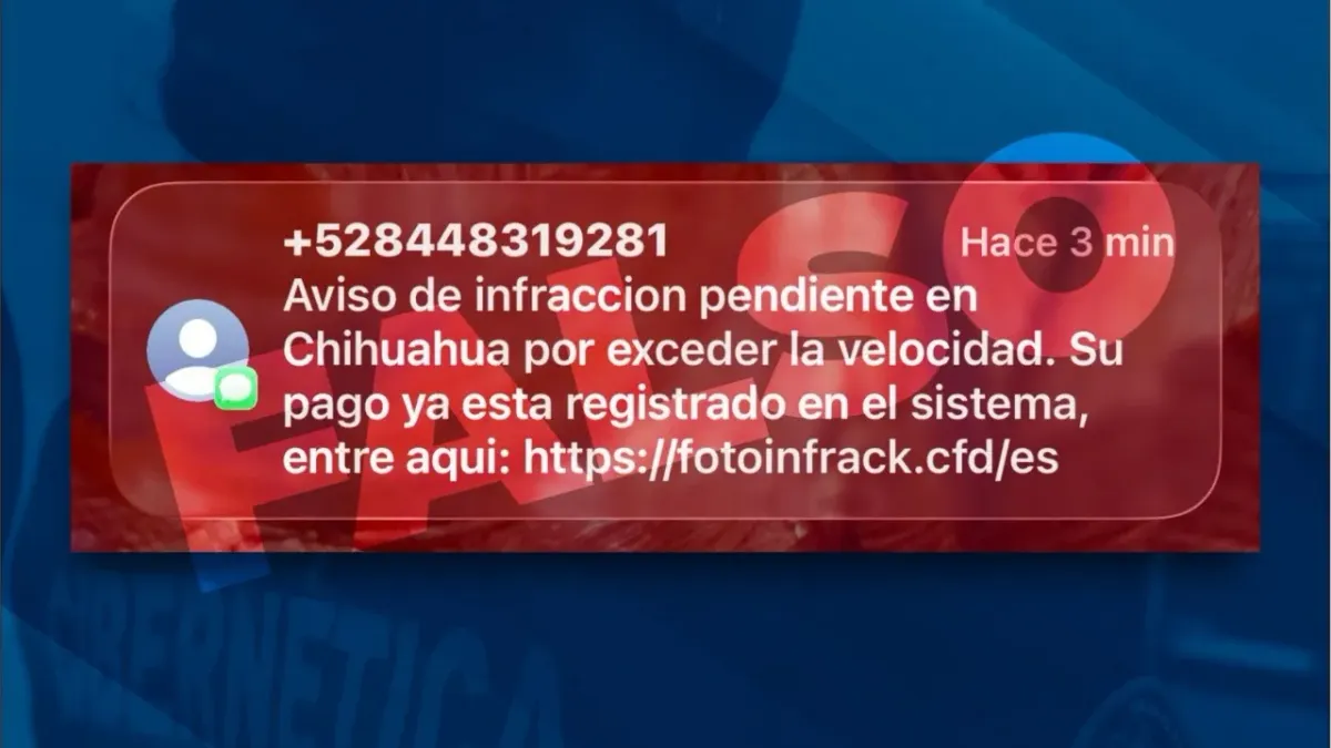Alerta SSPE por fraude en falsos mensajes de fotomultas