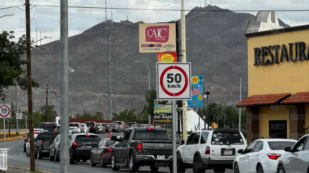 Registran cruces de Juárez esperas de hasta 40 minutos