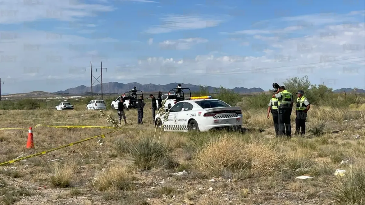 Hallan persona sin vida en la carretera Juárez-Ahumada