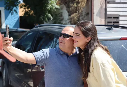 Recorre Andrea Chávez Ciudad Juárez y afirma que la 4T llegará a Chihuahua