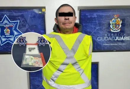 Detienen a presunto ladrón de farmacias y tiendas en Juárez