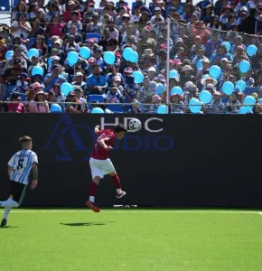 Derrota Venezuela a Argentina con gol de último minuto en la AmeriCup