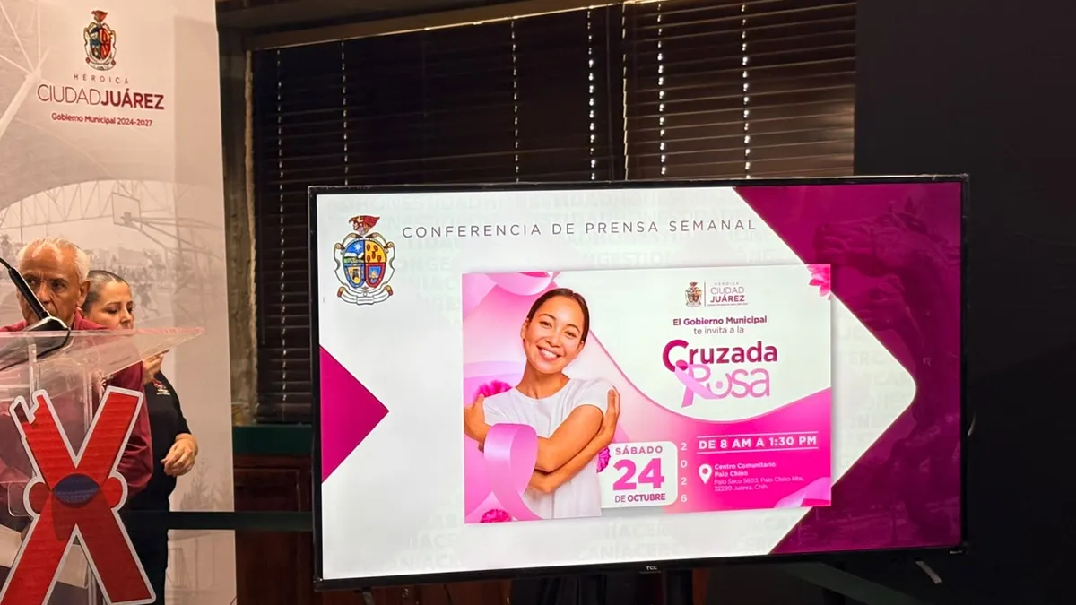 Ofrecerá 'Cruzada Rosa' mastografías y servicios gratuitos este sábado en Juárez