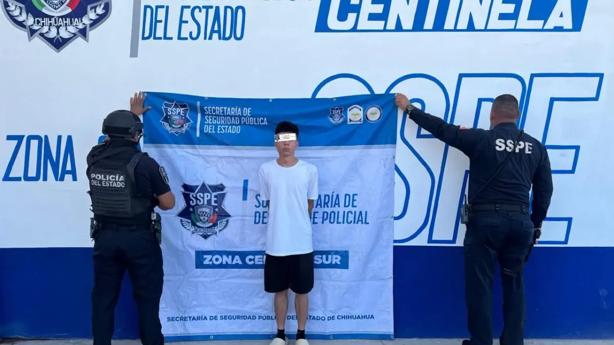 Detienen a hombre con 433 gramos de cristal en Chihuahua