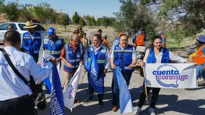 Recibe Oasis Revolución bacheo y apoyos escolares con programa estatal