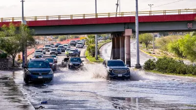 Reabren avenida Francisco Villarreal Torres tras labores de desagüe