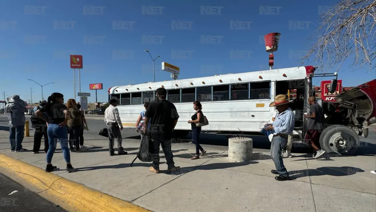 Rutera se queda sin frenos y desalojan a pasajeros en la Óscar Flores