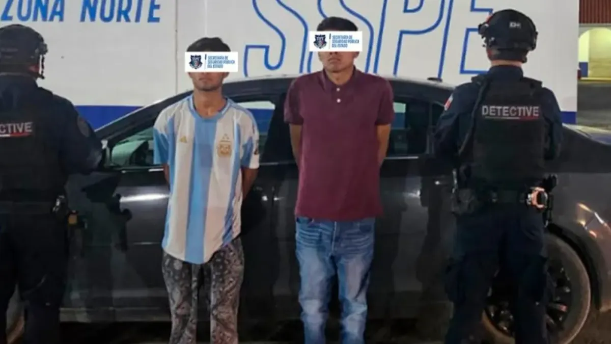 Detiene SSPE a dos relacionados con ataque armado en Cerradas de San Pedro