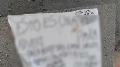 Moviliza a autoridades mensaje amenazante localizado en Eco 2000