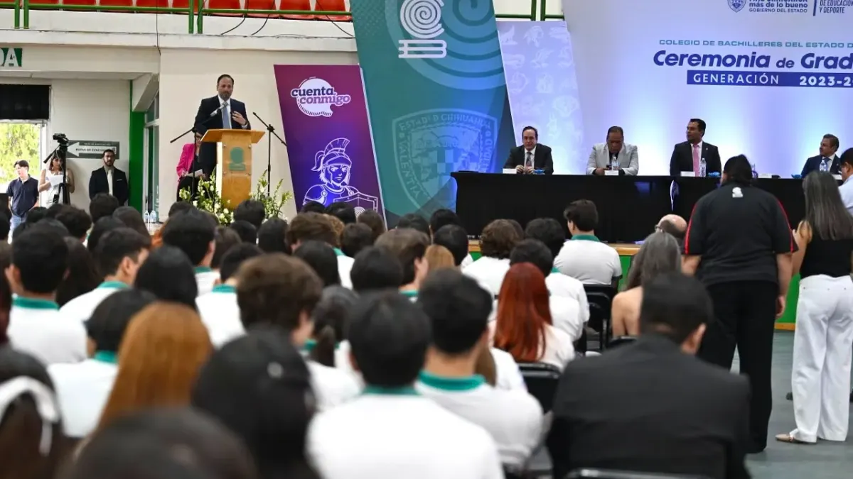 Cobach Plantel 1 gradúa a 754 estudiantes en Chihuahua