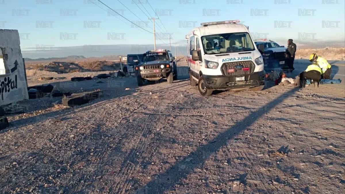 Atropellan a hombre en carretera a Casas Grandes; responsable huye 