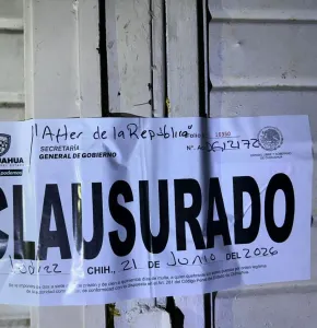 Clausuran bar 'Dubai' y seis negocios más en Ciudad Juárez