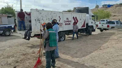 Retira Municipio más de 5 mil toneladas de escombro en distintas colonias