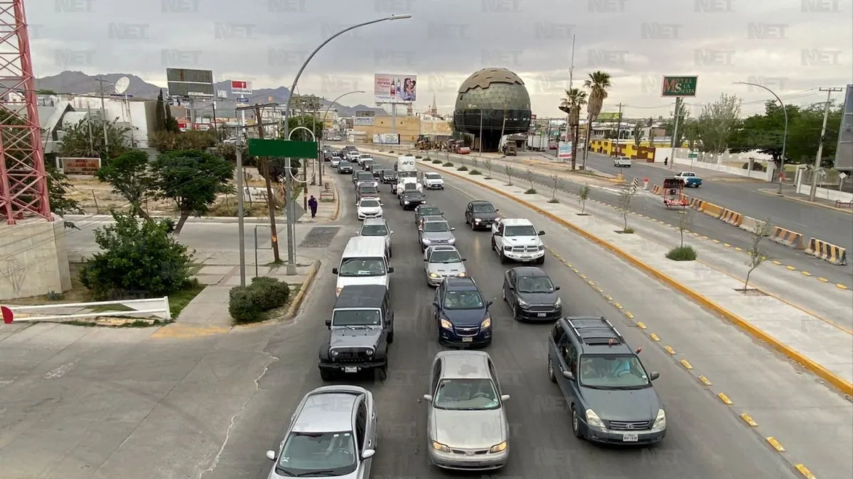 Estas son las 4 vialidades con mayor tráfico en Juárez
