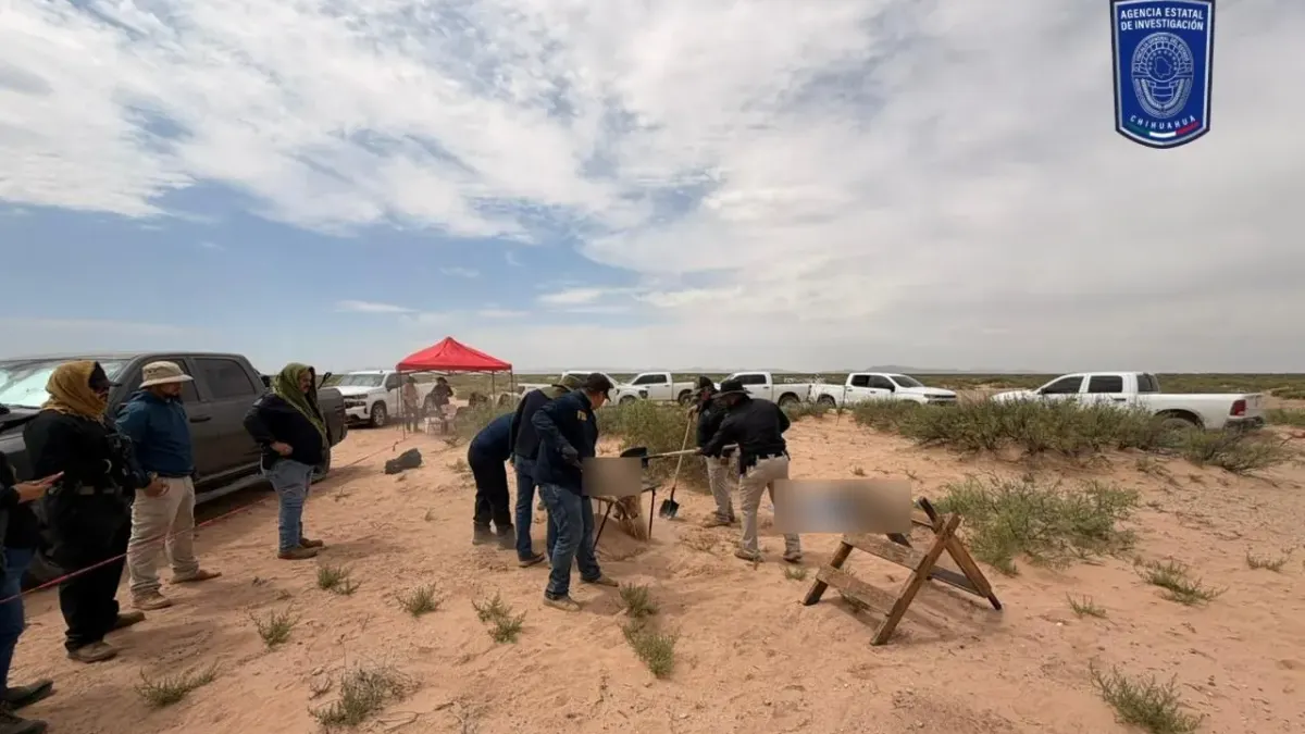 Hallan segunda osamenta en operativo al suroriente de Juárez