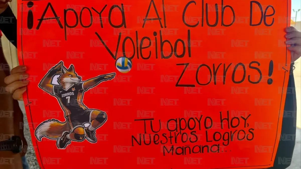 Club de voleibol Zorros botea para costear equipo deportivo