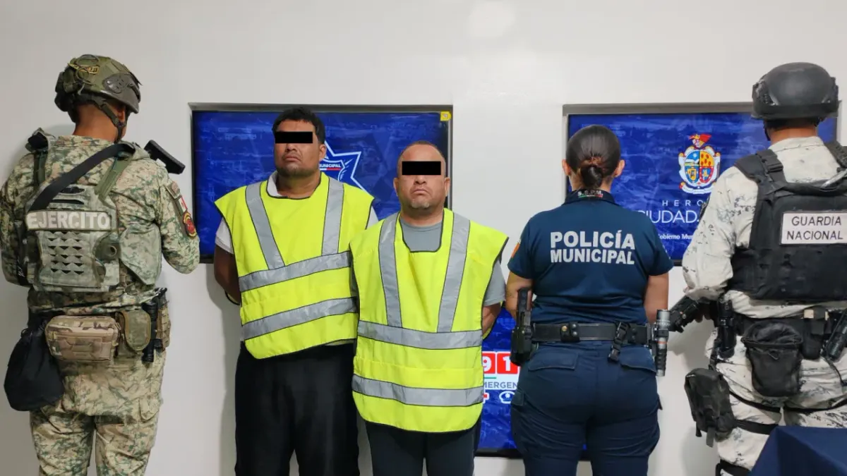 Detienen a tres en Juárez; dos ligados a doble homicidio