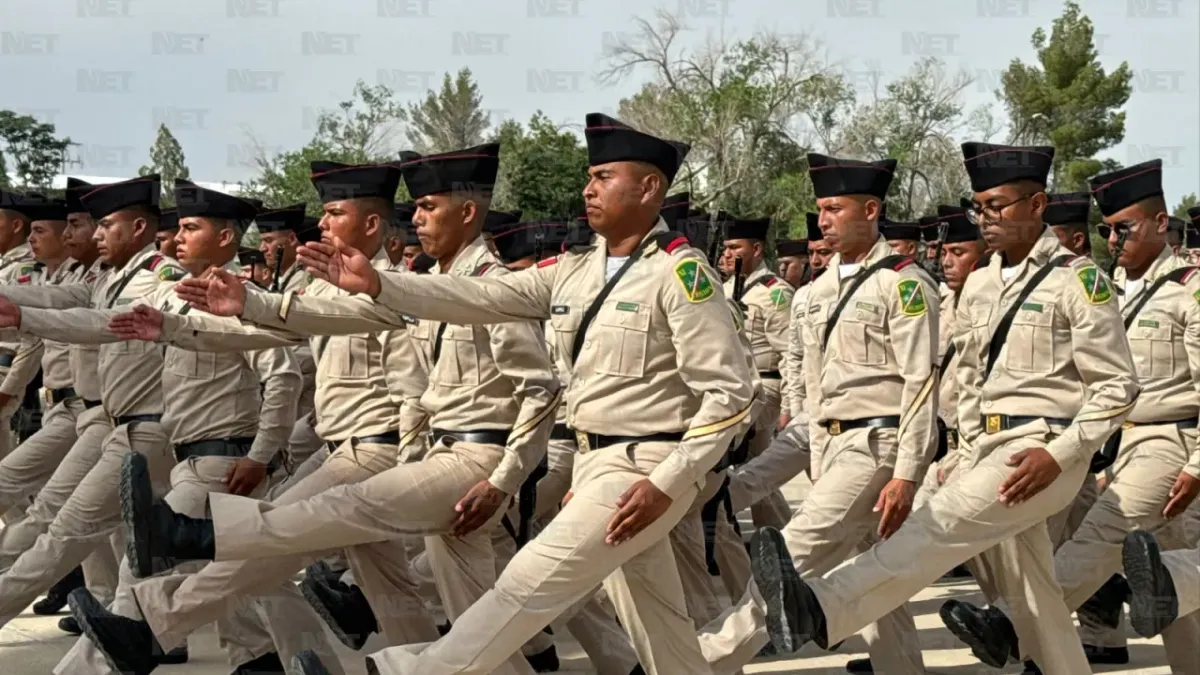 Concluyen 108 jóvenes Servicio Militar y reciben cartilla liberada en Juárez