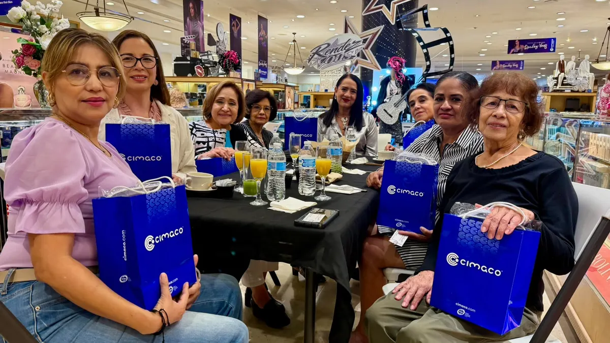 Consiente Cimaco a sus clientas distinguidas en Juárez con desayuno, rifas y más