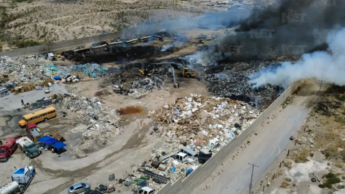 Inspeccionará Sedue recicladoras tras incendio en kilómetro 26