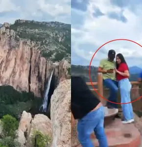 Video muestra últimos momentos de joven que murió por un rayo en Basaseachi