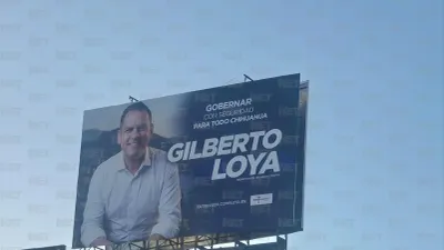 Niega Gilberto Loya promoción política con espectaculares