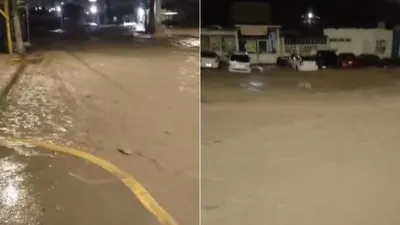 Lluvias persistentes elevan nivel del Arroyo de las Víboras