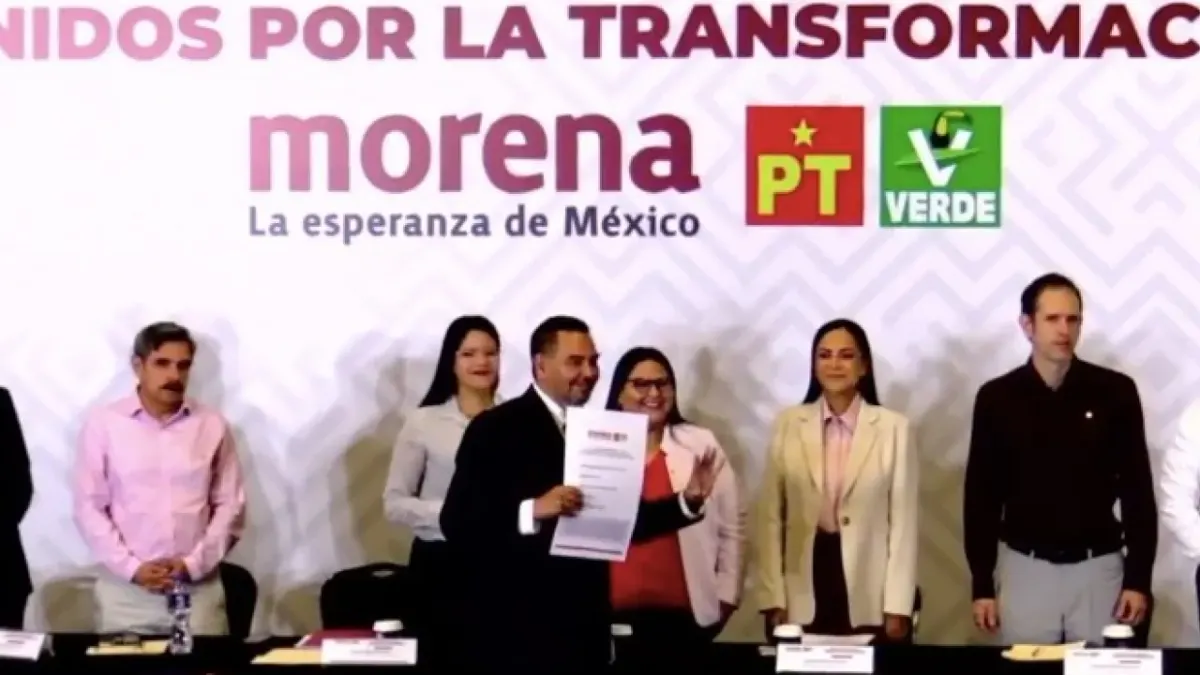 Se registra Pérez Cuéllar como aspirante de Morena rumbo a elecciones 2027