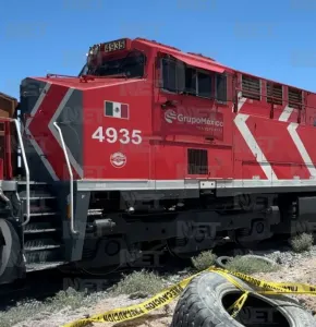Muere hombre tras ser arrollado por el tren en Guerrero, Chihuahua