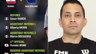 Árbitro juarense Alberto Morín participará en Mundial 2026