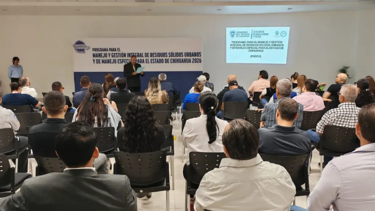 Impulsa Sedue programa de reciclaje industrial en Chihuahua 2026