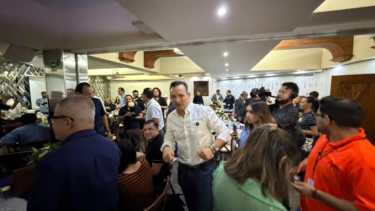 Dirigente nacional del PAN llega a Juárez para respaldar a Marco Bonilla