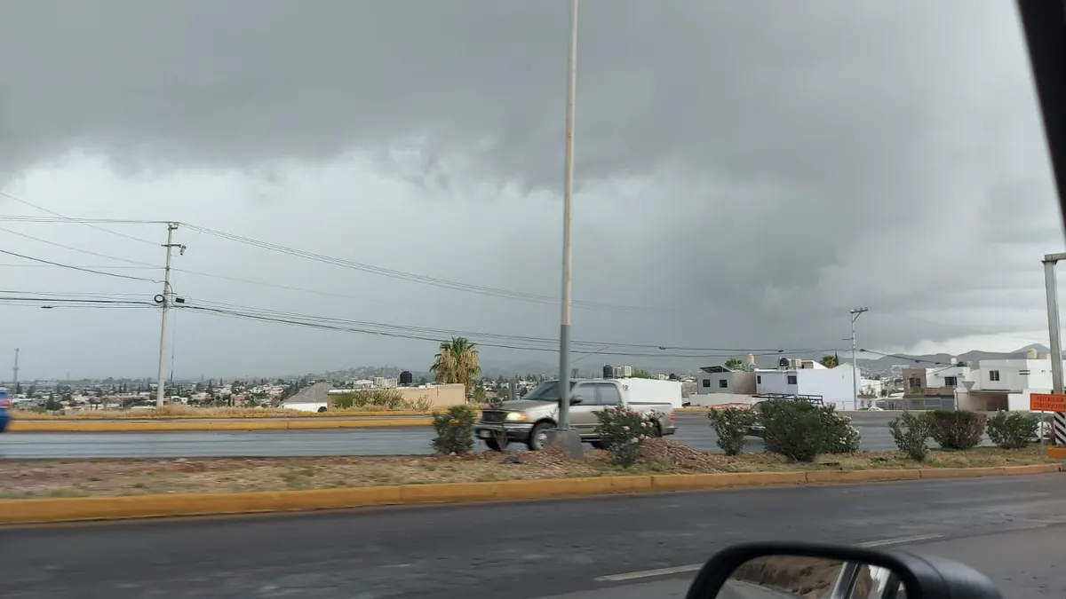 Activan alerta amarilla por lluvias fuertes en noroeste de Chihuahua